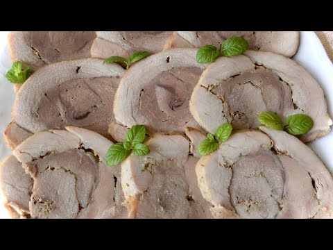 Видео: БУЖЕНИНА ИЗ  СВИНОЙ ЛОПАТКИ. РУЛЕТ. Потратила копейки, а есть будем всю неделю! Простая еда.