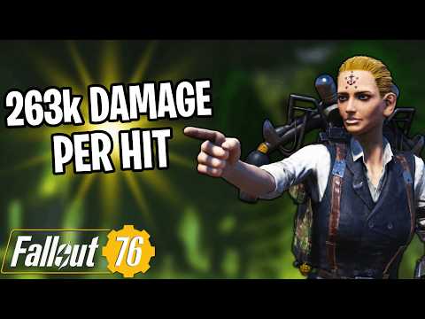 Видео: НОВЫЙ билд на урон в 263 000 — это просто безумие! (Fallout 76)