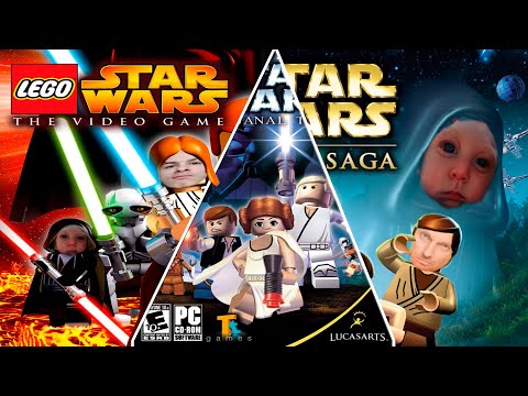 Видео: ПРОШЁЛ половину игр Lego Star Wars и чуть не сошёл С УМА! часть 1 | обзор