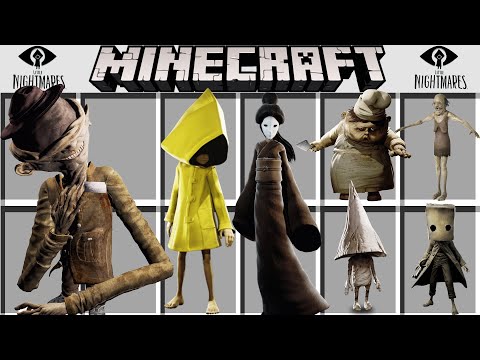 Видео: МОД НА ВСЕХ МОНСТРОВ МАЛЕНЬКИЕ КОШМАРЫ В МАЙНКРАФТ ! ALL BOSSES LITTLE NIGHTMARES MINECRAFT SCP