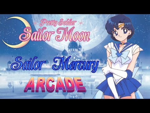 Видео: Pretty Soldier Sailor Moon (arcade) - Прохождение Сейлор Меркурий (Ами)