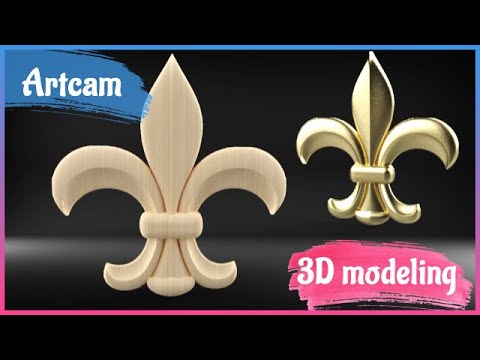 Видео: Artcam 2018 3d modeling | Artcam 2018 3d моделирование | Artcam 2018 3d modelleme