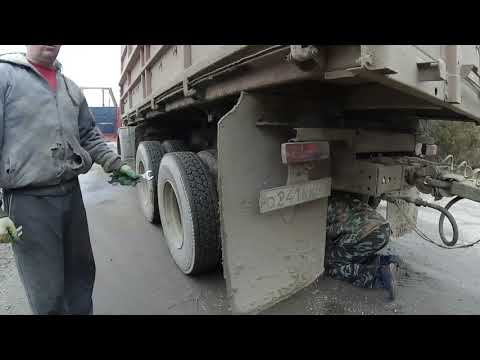 Видео: Шипит ГТК на КамАЗе при снятии с ручника тел. 89054934540