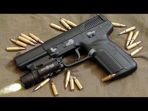 Видео: FN 5.7 Самый крутой, красивый, брутальный, опасный, специальный пистолет в Мире.