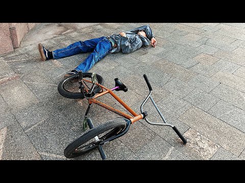 Видео: ПО СПОТАМ МОСКВЫ / САМЫЙ ЖЕСТКИЙ РЕИЛ РАЙД / ЕЗДИМ ПО СТЕНАМ / BMX STREET