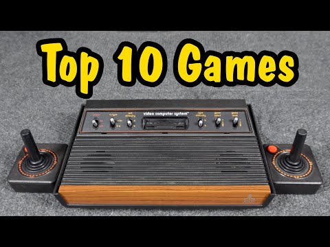 Видео: 10 лучших игр для Atari 2600 всех времен (по мнению фанатов)