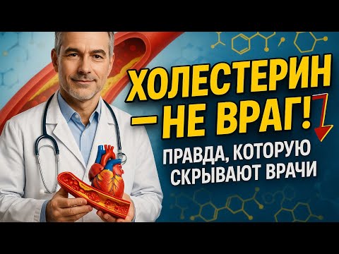 Видео: Холестерин — не враг! Правда, которую скрывают врачи