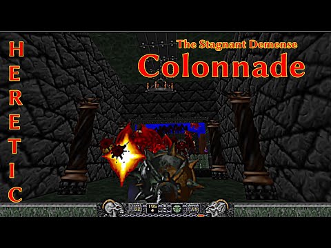 Видео: Heretic - #49 Колоннада (Colonnade - E5M6)