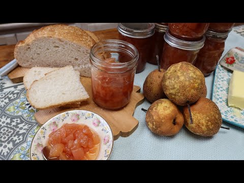 Видео: Традиционное грушевое варенье
