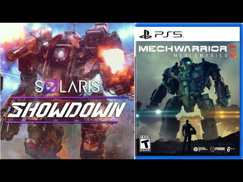 Видео: MechWarrior 5 Mercenaries PS5 DLC Solaris Showdown Дуэль на Солярисе 04