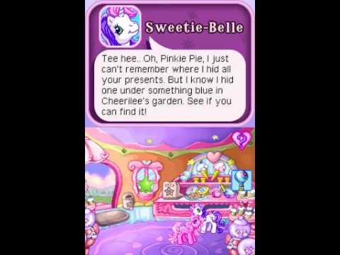 Видео: Длинная игра Nintendo DS [042] My Little Pony: Pinkie Pies Party