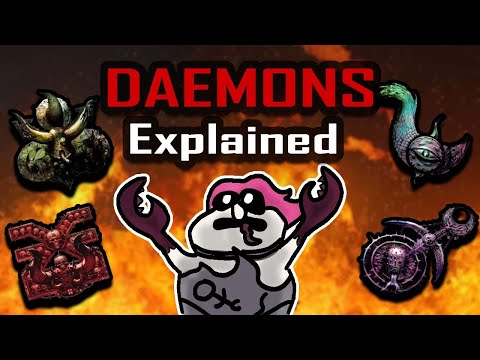 Видео: Что такое демоны Хаоса из Age of Sigmar? | Объяснение истории