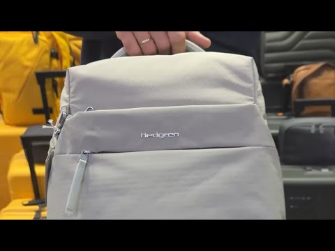 Видео: Рюкзак Hedgren Furo - з функцією розширення з відділенням для ноутбуку 15,6”