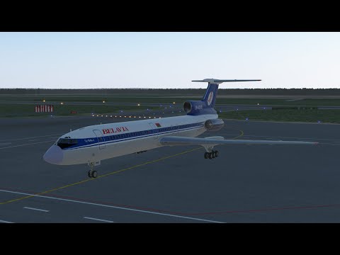 Видео: Витебск - Москва (Внуково) | Ту-154Б-2 | Белавиа | UMII - UUWW | xEnviro 1.16 | X-Plane 11