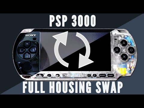 Видео: Подробное руководство по замене корпуса Sony PSP 3000 (полная разборка и сборка)