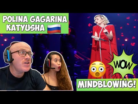 Видео: POLINA GAGARINA KATYUSHA (Катюша) | REACTION! MINDBLOWING 😱🇷🇺