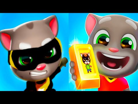 Видео: Talking tom gold  run Говорящий Том бег за золотом  Золото исчезло  Кто победит