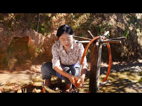 Видео: Этой осенью мы встречаем 1300-летний крахмал из корня лотоса, вырезанного ножом.