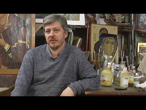 Видео: Способ приготовления казеино - масляной темперы от художника Алексея Трунина