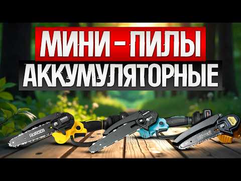 Видео: ТОП—5: Лучшие аккумуляторные цепные МИНИ ПИЛЫ (2025) || Рейтинг аккумуляторных мини пил