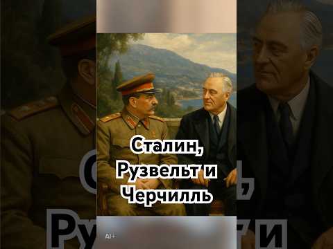 Видео: Сталин, Рузвельт и Черчилль #история #точносказано #history #скрытые #смешно #сталин