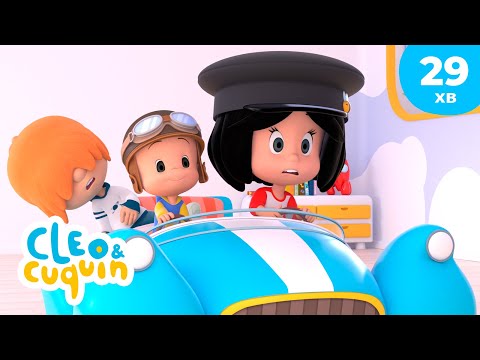 Видео: Клео та Кукiн 🚗 Водій для пелусіна  🚗 Улюблені дитячі мультики 🎬 Cleo & Cuquin