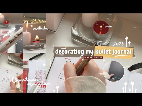 Видео: ОФОРМЛЕНИЕ и ЗАПОЛНЕНИЕ ежедневника на январь 2023🏮🐰 | decorating my bullet diary JANUARY edition