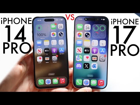 Видео: iPhone 17 Pro против iPhone 14 Pro! (Сравнение) (Обзор)
