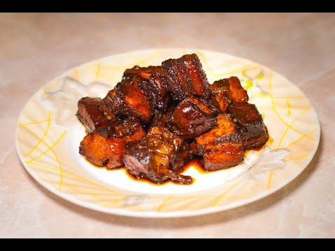Видео: Знаменитая красная свинина по-китайски