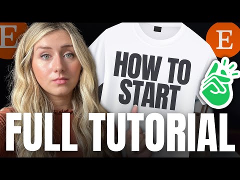 Видео: ПОЛНОЕ пошаговое руководство для начинающих по Etsy и печати по запросу (посмотрите ПРЕЖДЕ ЧЕМ на...