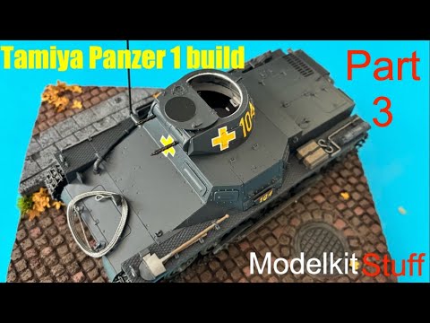 Видео: Тамия, 1/35 Panzerkampfwagen 1 Ausf. Б. Часть 3
