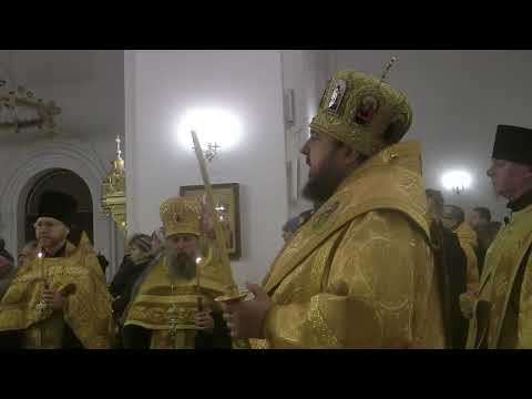 Видео: всенощное бдение 01 11 2025 фрагмент