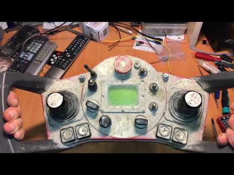 Видео: Пульт дистанційного керування бетононасосом. Ergonic HBC Radiomatic.