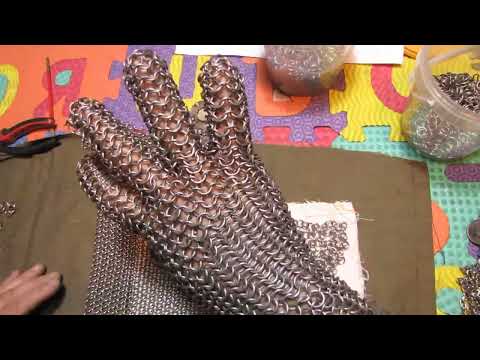 Видео: все дело в РАЗМЕРАХ колец и плотности плетения кольчуги