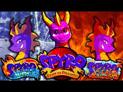 Видео: ИгроОбзор - #3 - Ретроспектива серии Spyro the Dragon. Часть 2