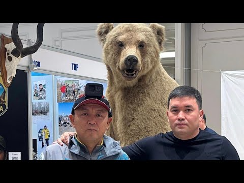 Видео: Охота рыбалка выставка в первые в Астане...
