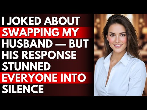 Видео: Я пошутила о том, чтобы поменяться с мужем, но его ответ заставил всех замолчать #измена