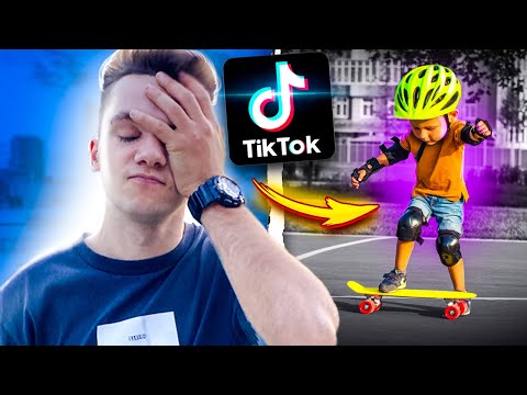 Видео: ТИК ТОК- ПОЗЕРЫ РАЗБИВАЮТСЯ НА ПЕННИ БОРДЕ!