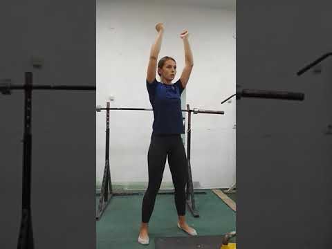 Видео: Ксения Дедюхина в клубе гиревого спорта СТИМ провела семинар!