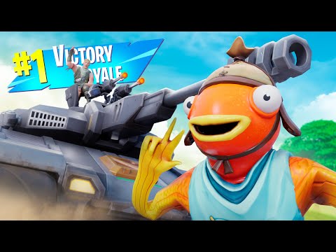 Видео: ПОБЕДА НА ТАНКЕ в 2 сезоне 3 главы Фортнайт!