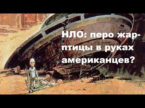 Видео: НЛО: Перо жар птицы в руках американцев?