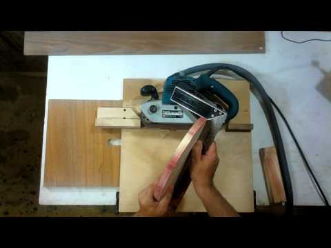 Видео: Приемы работы ленточной шлифмашиной(ЛШМ).Belt Sander.Master Class