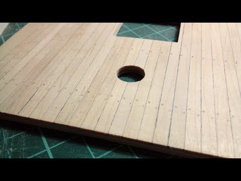 Видео: 36. Как сделать нагели на палубе. Повелитель морей от деагостини.