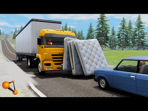 Видео: АНТИЛОБОВОЙ УДАР! КАК СПАСТИ УСНУВШЕГО ЗА РУЛЁМ | BeamNG.drive