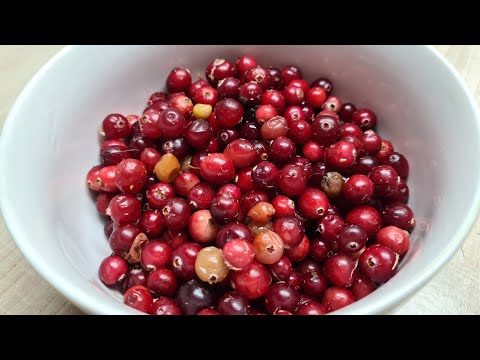 Видео: Клюквенный МОРС БЕЗ ВАРКИ ЯГОД Как приготовить КЛЮКВЕННЫЙ МОРС из свежих ягод ПОЛЕЗНО и ВКУСНО