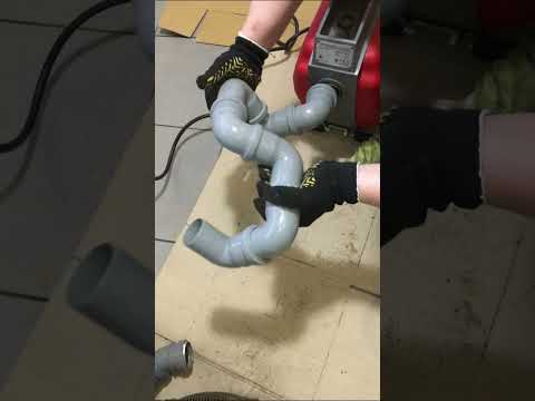 Видео: Машинка для прочистки канализации