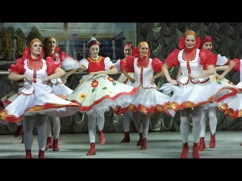 Видео: Russian dance Роза ветров "Плясовая" Грация г. Чехов