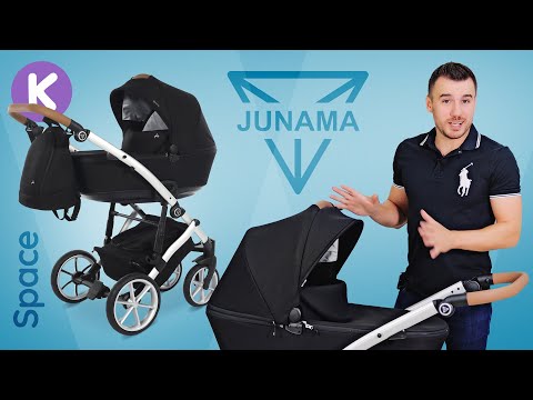 Видео: Junama Space - видео обзор детской коляски. Юнама Спейс - коляска новинка 2021 года.