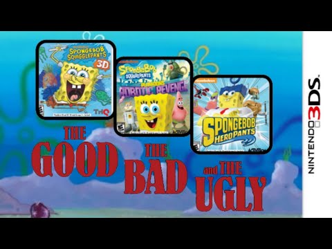 Видео: СпанчБоб на Nintendo 3DS | НЕДООБЗОР