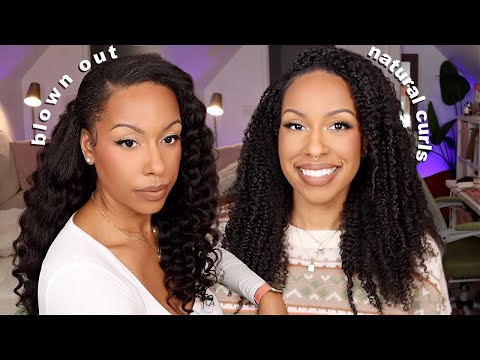 Видео: Да здравствует универсальность! 3C/4A кудрявый вьющийся ворс на заколках | Выпущенные и вьющиеся ...